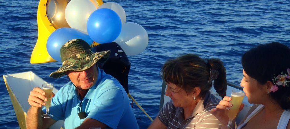 Sunset cruise in mauritius